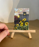 “Singing at Evening Song” Original Oil Painting