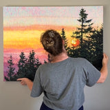 “If the Trees Could Sing” Original Oil Painting