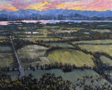 “Oh How The Sky Adores The Valley” Original Oil Painting