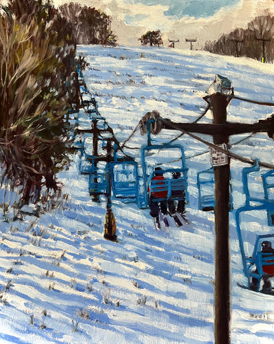 Snow Ridge: Painting and Skiing a NY Treasure