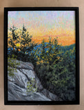 “Deer Leap Sunrise” Original Oil Painting