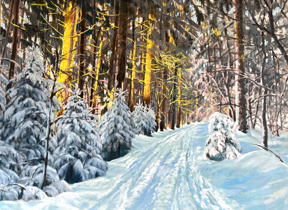 “Gold Rush” Original Oil Painting