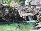 “Cooling” Original Oil Painting