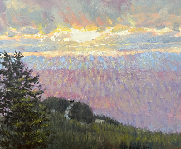 “Easter Sunrise” Original Oil Painting