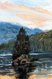“Mirror and Calm” Original Oil Painting