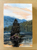 “Mirror and Calm” Original Oil Painting