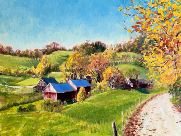 “Color This Way” Original Oil Painting