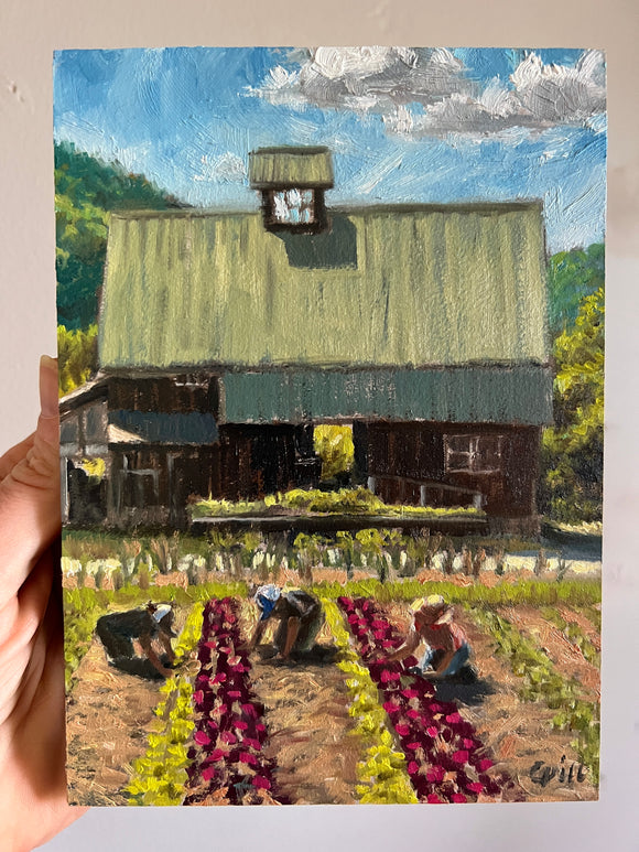 “Many Hands” Original Oil Painting