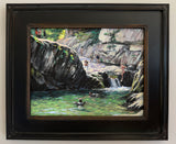 “Cooling” Original Oil Painting