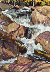 “Spring Falls” Original Oil Painting