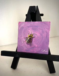 “Little Bee” Original Oil Painting