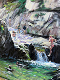 “Cooling” Original Oil Painting