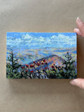 “Big Mountain Fall” Original Oil Painting