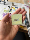 “Little Cricket” Original Oil Painting