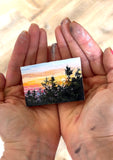 “Little Mountain Sunrise” Original Oil Painting