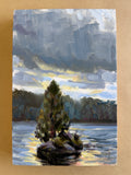 “Late Glow” Original Oil Painting