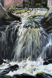 “Running Through It” Original Oil Painting