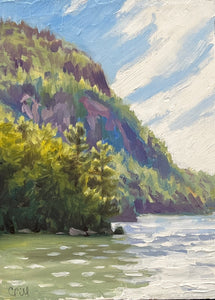 “Lake Lure” Original Oil Painting