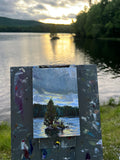 “Late Glow” Original Oil Painting