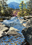 “Following Through” Original Oil Painting