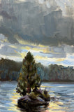 “Late Glow” Original Oil Painting