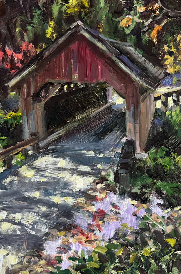 “The Only Way Home” Original Oil Painting